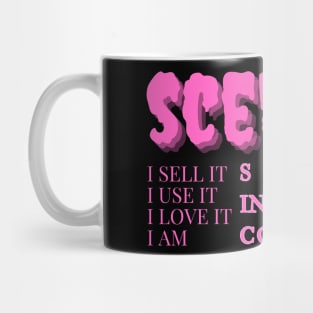 i sell it, i use it, i love it, i am scentsy independent consultant, Scentsy Independent Mug